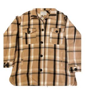 Lucky Brand Shacket Sz L